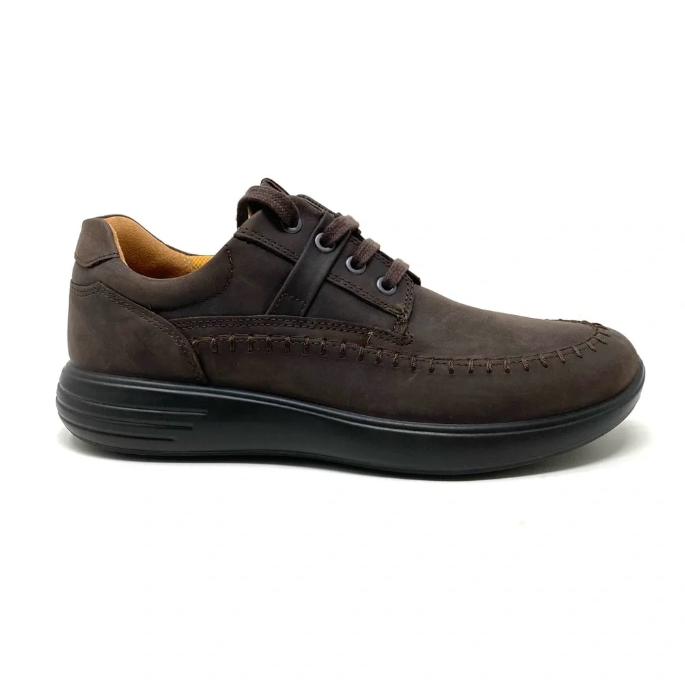 ECCO Soft 7 Runner Seawalker Men’s Shoes Size 40 (US 6–6.5) Cocoa Brown NIB